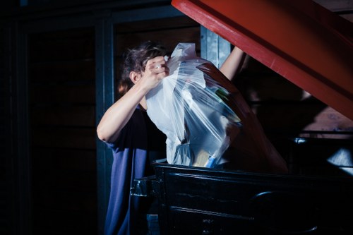 Knightsbridge office clearance services in action